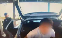 Попытка нелегального проезда в багажнике машины. Видео