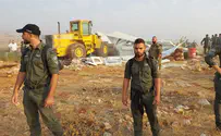 Разрушен форпост Аира Шахар в Биньямине. Поселенцы удивлены