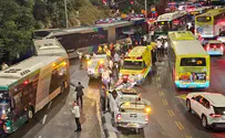 At least 7 hurt in collision between 2 buses in Jerusalem