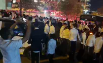 Yeshiva students thank God at scene of bus crash