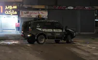 Border Police officers eliminate rioters who shot fireworks