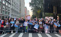 Tens of thousands march for Israel in New York