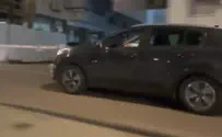Driver in Ashdod speeds down sidewalk