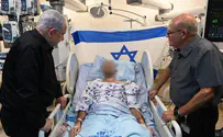Meeting wounded IDF soldiers, a meeting of the hearts