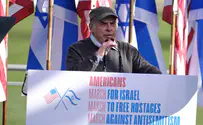 Sharansky at DC rally: We defeated the Soviet Union, we'll defeat our enemies today