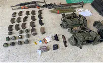 IDF finds mortar shells and weapons inside Gaza kindergarten