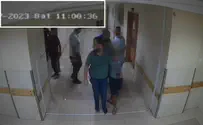 Hostages led through Shifa Hospital on October 7th