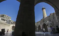 הנקודה היהודית של המסגד הגדול בעזה שחרב