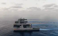 צפו: ספינות המלחמה סער 6 בפעילות מבצעית