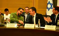 Iranian opposition leader speaks at the Knesset