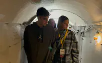 החטוף שחזר מהשבי ביקר בהדמיית המנהרה