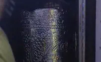 The Torah scroll that survived the battles in Gaza