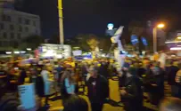 אנשי שמאל התפרעו בתל אביב ונעצרו