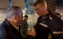 Labor MK shoved while confronting police