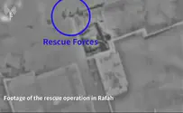 Footage of hostage rescue operation in Rafah
