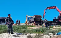 Civil Administration demolishes Israeli homesteads