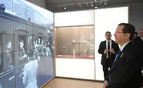 הנשיא הרצוג חנך מוזיאון שואה באמסטרדם