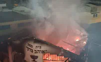 Torah scrolls rescued from burning synagogue