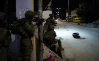 Palestinian Arab shot attempting to seize soldier's rifle