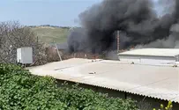 Обстреляна база в Мероне, горит винодельня в Авивиме