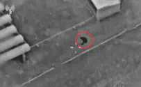 Terrorist who surveyed IDF forces using his cell phone, eliminated from the air