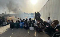 Violent protest at the 'Kerem Shalom' crossing; 3 arrested