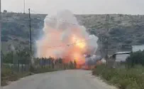 Watch: Forces detonate terrorist's vehicle