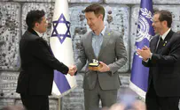 Author Douglas Murray honored by Israeli President