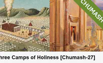 Eretz Yisrael in the parasha: Three camps of holiness
