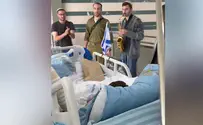 Injured soldier Ari Shpitz leaves the ICU