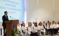 Pres. Herzog praises Israel's nurses: You are a source of pride