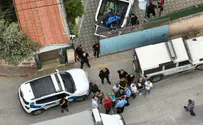 שוטרים פלסטינים ביצעו ירי ליד ברוכין