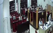 This is what it looks like when a siren sounds during prayers