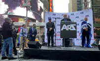 Pro-Israel rally in Times Square nets 700-1000 attendees