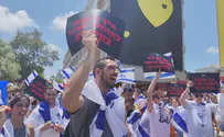 Anti Anti-Israel protest against students celebrating Nakba Day