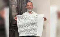 Scribe from Ashdod wrote the largest mezuzah in Israel