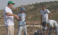 Youth Plant 'Facts on the Ground' at Gush Etzion