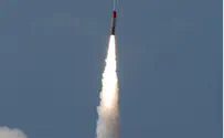 Видео: испытание ракетного двигателя 