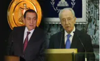 Peres Heaps Praise on Mubarak -- a Two-Edged Sword?  