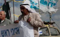 Swastika Attack on Sheikh’s Protest Site for Shalit