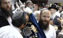 Torah Scroll for Jewish Neighborhood Overlooking Temple Mount