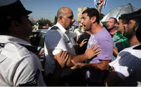 Video: Protesters Block Knesset Entrance