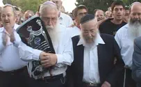 Torah Celebration Tempered with Grief at Rabbi Porat's Passing