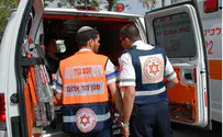 Bnei Brak: Passersby Lift Car off Injured Pensioner
