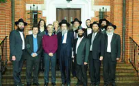 British Ambassadors Tour Kfar Chabad