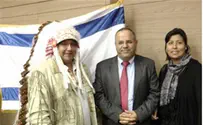 Grand Chief of Canadian First Nations Visits Israeli Parliament