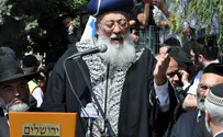 Chief Rabbi Amar: We Cry but Are Strong