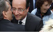 Initial Reports of Hollande Victory