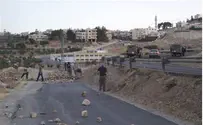 Judeans Block Road to Arab Village