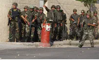 PA Arabs Riot, Block Road in Tyre, Lebanon